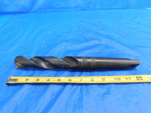 CLEFORGE 1 9/32 O.D. HSS TWIST DRILL BIT 6350 MORSE TAPER #4 SHANK 1.2812 MT4 - RB0748CG2