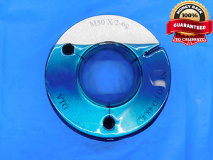 M50 X 2 6g METRIC VERMONT THREAD RING GAGE 50 2.0 NO GO ONLY P.D. = 48.483 CHECK - DW25123BA3