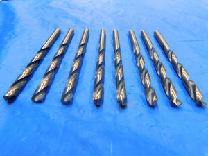 8PCS CTD 1/4 O.D. HSS JOBBER LENGTH TWIST DRILL BIT SIZE E .25 LETTER E USA - RB0778BW2