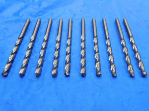 10PCS VIKING 9/64 O.D. COBALT HSS JOBBER LENGTH TWIST DRILL BIT 8060 .1406 - RB0784BW2