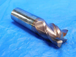 NEW ACCUPRO 3/4 O.D. 1" LOC TiCN CARBIDE END MILL 3/4 SHANK 4 FLUTE 7772064 .75 - RB0897AX3