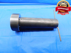 SHOP MADE 4" 12 3B THREAD PLUG GAGE 4.0 4.00 GO ONLY P.D. = 3.9422 - DW25160RD