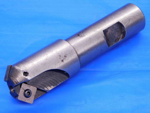 1/2 DIA. CHAMFER INDEXABLE END MILL 3/4 SHANK 2 FLUTE HOLDS SNA 32 INSERTS .5 - AB0918AB3
