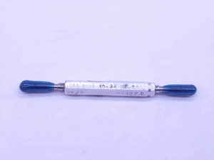 CERTIFIED 10 32 NF 3A SET THREAD PLUG GAGE #10 .190 GO NO GO = .1697 .1674 UNF - DW25202TLC