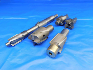 8pc MACHINIST LOT HSS COUNTERBORES VARIOUS SIZES FROM 1/4 TO 63/64 SOME PILOTS - HS1617BW2