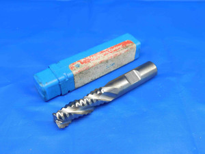 NEW NIAGRA 1/2 O.D. 1 1/4 LOC ROUGHING HSCO END MILL 1/2 SHANK 3 FLUTE 75205 .5 - HS1661BC3