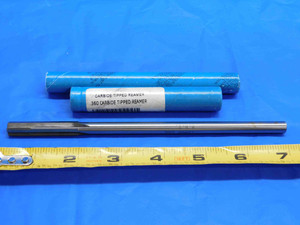 RRT 0.36 OD HSS CARBIDE TIPPED REAMER 4 FL .36 .3600 .3750 -.0150 UNDERSIZE - RB1118CP2