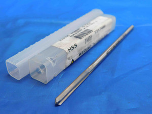 APT 0.1257 O.D. HSS CHUCKING REAMER 4 FLUTE .1257 1/8 .1250 +.0007 OVERSIZE - RB1303AB3