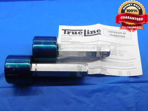CERTIFIED 2 1/2 16 UN 3A SET THREAD PLUG GAGE 2.5 GO NO GO PDS= 2.4594 & 2.4553 - DW25318TLC CERTIFIED 2 1/2 16 UN 3A SET THREAD PLUG GAGE 2.5 GO NO GO PDS= 2.4594 & 2.4553 - DW25318TLC