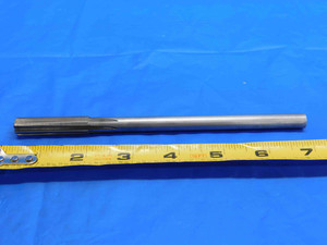 YANKEE 7/16 O.D. HSS CHUCKING REAMER 6 FLUTE .4375 ONSIZE 11 mm MADE IN USA - RB1355CP2