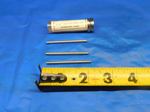 3pc SET VAN KEUREN ACME THREAD MEASURING WIRES FOR CALIBRATION 4 PITCH 29 DEGREE - HS1942BC3