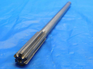 0.5939 OD HSS CARBIDE TIPPED REAMER 6 FL .5939 .5938 +.0001 OVERSIZE 15 mm - RB1495CP2