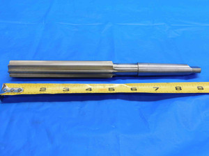 L & I 0.876 OD HSS REAMER MT2 SHANK 8 FL .876 .8760 7/8 .8750 +.0010 OVERSIZE - RB1522BC3