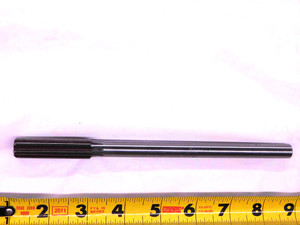 YANKEE 37/64 O.D. HSS CHUCKING REAMER 0.44 SHANK 8 FLUTE .5781 ONSIZE USA MADE - RB1549AA3