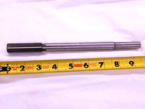 MR & TCO 11/16 O.D. HSS CHUCKING REAMER 1/2 SHANK 6 FLUTE .6875 ONSIZE USA MADE - RB1597BZ2