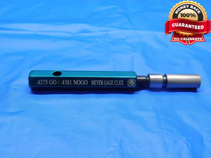 .4375 & .4381 CLASS XX PIN PLUG GAGE GO NO GO ONSIZE 7/16 11 mm PROGRESSIVE - BS0119BC3