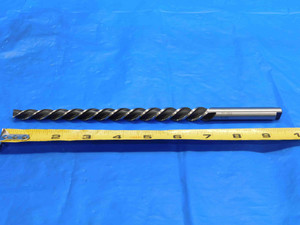 #10 O.D. HSS TAPER PIN REAMER SPIRAL 3 FLUTE .5799 - .7216 NO. 10 TAPERED - RB1606BC3