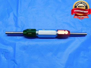 .2180 & .2290 CL Z PIN PLUG GAGE GO NO GO .2188 -.0008 7/32 6 mm .218 .229 - BS0125BC3