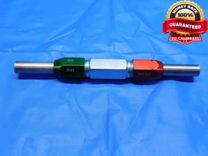 .5045 & .5090 CL X PIN PLUG GAGE GO NO GO .5000 +.0045 OVERSIZE 1/2 13 mm .509 - BS0122BC3