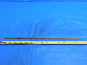 0.249 OD HSS REAMER 6 FL .249 .2490 1/4 .2500 -.0010 UNDERSIZE EXTRA LONG SHANK - RB1637BC3