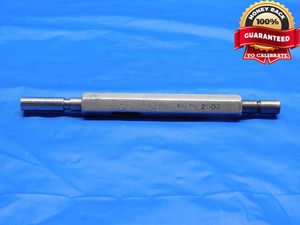 .2490 & .2503 PIN PLUG GAGE GO NO GO .2500 +.0003 OVERSIZE 1/4 6.325 mm .249 - BS0227RD