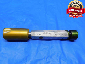 .8115 & .81253 PIN PLUG GAGE GO NO GO ONSIZE 13/16 20.638 INSPECTION QUALITY - BS0248RD