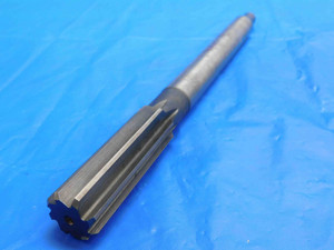 HERCULES 29/32 O.D. HSS CHUCKING REAMER 8 FLUTE .9062 ONSIZE MADE IN USA - RB1712BZ2
