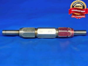 .3750 & .3765 CL X PIN PLUG GAGE GO NO GO ONSIZE 3/8 9.563 mm .375 INSPECTION - BR0121LVR