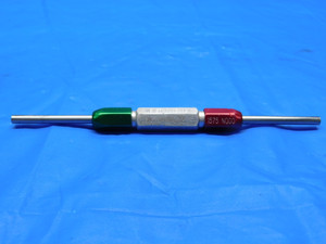 .1555 & .1575 CLASS X PIN PLUG GAGE GO NO GO .1563 -.0008 UNDERSIZE 5/32 4 mm - BS0065RD.