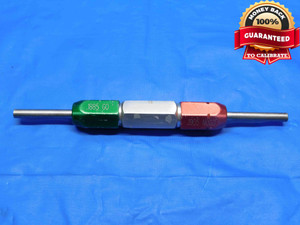 .1855 & .1905 CLASS X PIN PLUG GAGE GO NO GO .1875 -.0020 UNDERSIZE 3/16 5 mm - BS0333RD