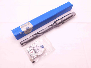 AMEC 39/64 - 11/16 O.D. INDEXABLE SPADE DRILL 040506-8 MT3 SHANK 2 FL SERIES 0.5 - RB1773BB3