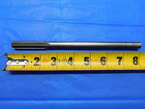 MRT CO 0.4942 O.D. HSS CHUCKING REAMER 6 FLUTE .4942 1/2 .5000 -.0058 UNDERSIZE - BS0390CF2