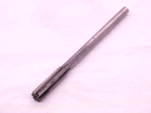 9/16 O.D. HSS CARBIDE TIPPED CHUCKING REAMER 6 STRAIGHT FLUTE .5625 ONSIZE - BS0396CF2