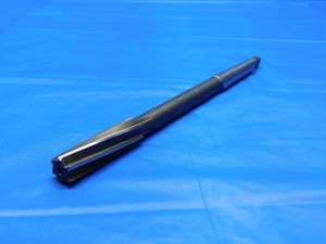 0.562 OD HSS REAMER MT1 SHANK SPIRAL 6 FL .562 .5620 .5625 -.0005 UNDERSIZE - BS0386CF2