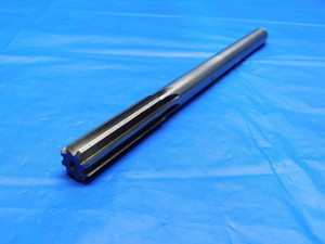 0.624 O.D. HSS CHUCKING REAMER 8 FLUTE .624 .6240 5/8 .6250 -.0010 UNDERSIZE - BS0437CF2