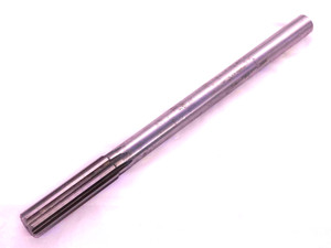 0.624 OD HSS REAMER 0.56 SHANK 8 FL .624 .6240 5/8 .6250 -.0010 UNDERSIZE - BS0437CF2