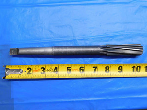 7/8 OD HSS REAMER MORSE TAPER #2 SHANK SPIRAL 8 FL MT2 .875 .8750 ONSIZE - BS0443CF2