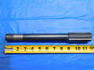 MORSE 1 1/4 OD HSS CHUCKING REAMER 12 FL 1.2500 ONSIZE STRAIGHT SHANK USA MADE - BS0465CF2