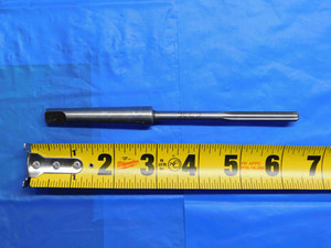 CHICAGO LATROBE 17/64 OD HSS CHUCKING REAMER MORSE TAPER #1 SHANK 6 FL MT1 .2656 - BS0494BK2