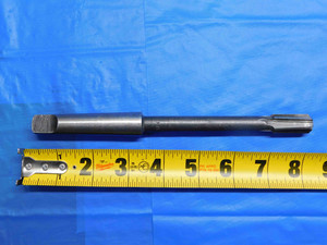 W&B 9/16 OD HSS REAMER MORSE TAPER #2 SHANK SPIRAL 6 FL MT2 .5625 ONSIZE - BS0488BK2