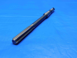 LSI 3/8 O.D. HSS REAMER MORSE TAPER #1 SHANK 6 FLUTE MT1 .375 .3750 ONSIZE USA - BS0501BK2
