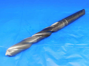 PTD 31/32 O.D. HSS TWIST DRILL BIT MORSE TAPER #3 SHANK 5 3/4 LOC .9687 MT3 - BR0390BC3