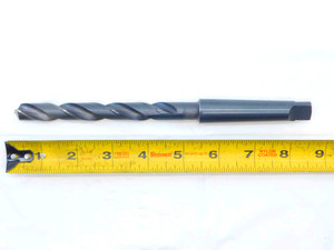 TRW 17/32 O.D. HSS TWIST DRILL BIT MORSE TAPER #2 SHANK 4 1/4 LOC .5312 MT2 - BR0394BC3