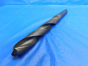 CLEFORGE 1 11/32 O.D. BLACK OXIDE HSS DRILL BIT MORSE TAPER #4 SHANK 1.3437 MT4 - RB1804BI3