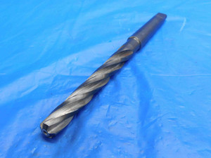 5/8 O.D. HSS CORE TWIST DRILL BIT MORSE TAPER #2 SHANK 4" LOC 8" OAL .625 MT2 - RB1842BP2