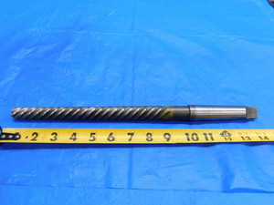.7060 - .8780 OD HSS #11 TAPER PIN REAMER MT3 SHANK SPIRAL 5 FL .7060 - .8780 - RB1853BS2