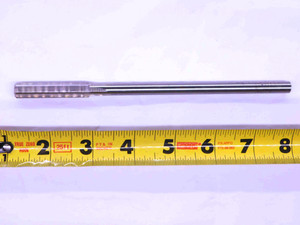0.3937 OD HSS REAMER 0.308 SHANK 6 FL .3937 25/64 .4063 -.0126 UNDERSIZE 10 mm - RB1860AB3