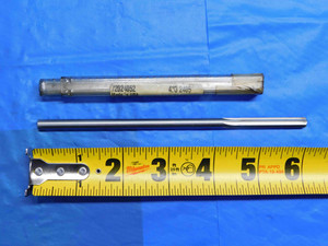 YANKEE 0.2405 OD HSS CHUCKING REAMER 6 FL .2405 1/4 .2500 -.0095 UNDERSIZE 6 mm - BS0543AB3