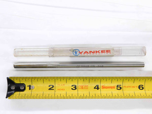YANKEE 0.2495 O.D. HSS CHUCKING REAMER 6 FLUTE .2495 1/4 .2500 -.0005 UNDERSIZE - RB1950BM2