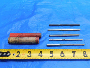 5PCS STANDARD TOOLS #9, #10, #12, 7/32 HSS STRAIGHT DRILL BIT 1 1/2 - 2" LOC - RB1933BM2